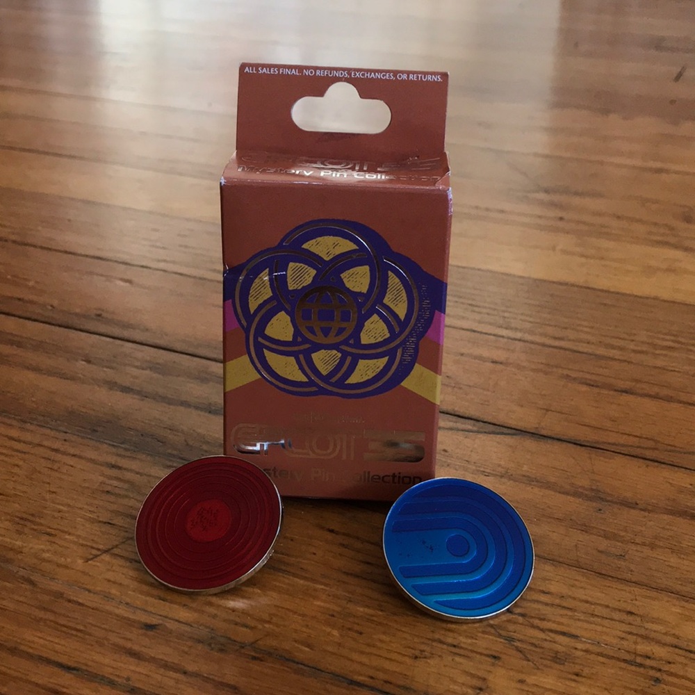 Epcot 35 Mystery Pin Collection Mystery Pins